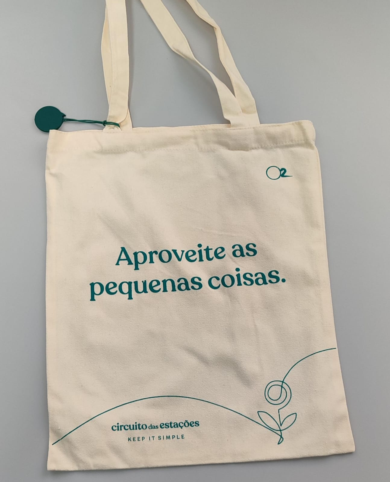 BOLSA ECOBAG ESTAÇÃO PRIMAVERA BAZAR 2024