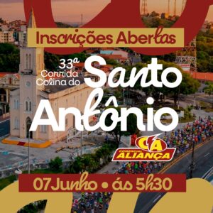 07/06 - CORRIDA COLINA DO SANTO ANTÔNIO